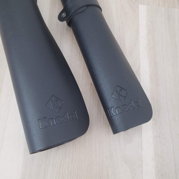 Knodel Non-Slip Desk Pad and Desk Table Protector Set Black Size Large & Medium - Picture 3 of 5